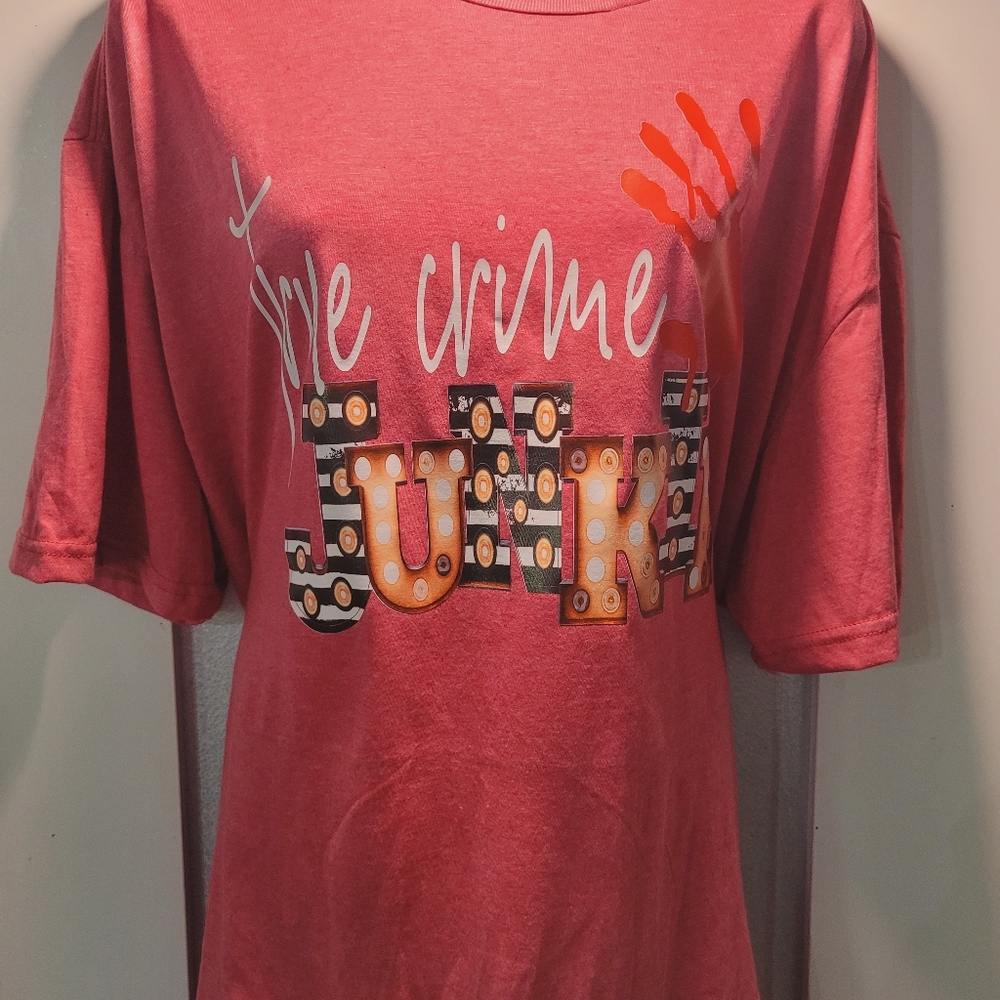 True Crime Junkie Graphic Tee